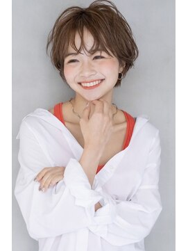 ラべリー 池袋(LOVELEY) ナチュラルショート ヘアカラー 【池袋】