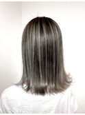 CIERA.バレイヤージュ×外ハネミディアム