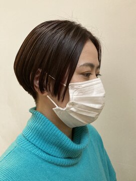 ルクール(Le Coeur) 刈り上げ女子な前下がりshort