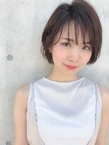 シエル 倉敷店(CIEL) 小顔ショート×シースルーバング