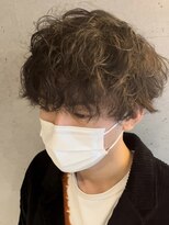 メンズサロンドットリアン(dot. lien)&nbsp;無造作スパイラルパーマ刈り上げマッシュメンズパーマ