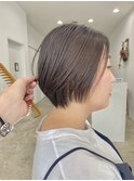 20代30代40代大人可愛いハンサム丸みショート