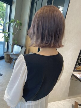 ロンドプロフィール 浦和(Lond profil) ぷつっとカット　ボブ　ラベンダー　haruhi【浦和】