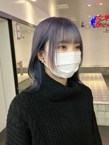 ダブルカラーグレージュカラーケアブリーチハイトーンカラー韓国