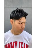 仙台 メンズ×ツーブロックスタイル×ショート