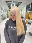 抜きっぱなしブロンド♪