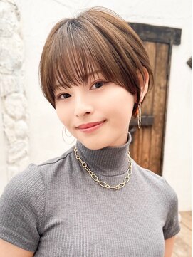 ロンドホットリップ 立川(Lond hot lip) 【北原翔】ショート/顔まわり/丸み/マッシュ/縮毛矯正/前髪/立川