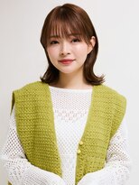 オンク 新宿(onk)&nbsp;黒髪/グレーベージュ/レイヤーロング/前髪パーマ[新宿駅]