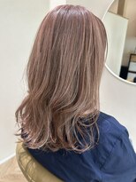 クウ(cuu)&nbsp;ピンクベージュ/ハイライト/白髪ぼかし