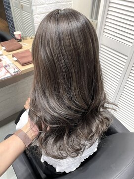 エイト 沖縄豊崎店(EIGHT toyosaki) 【EIGHT 豊崎】お客様スタイル_グレージュハイライト