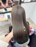 似合わせカット + 透明感カラー + 選べるトリートメント　￥18,150～