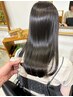 【ツルッツルになる】髪質改善トリートメント＋カット　　￥13500→