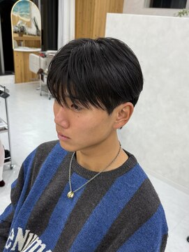 スウェル(SWELL) トレンドシースルーマッシュ/メンズ縮毛矯正