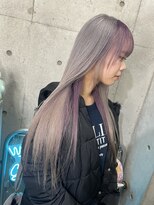 インク 渋谷(INK.)&nbsp;シルバー×ラベンダーインナーカラー