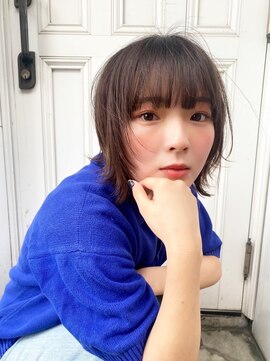 グリーン 北千住(green) 【北千住】ボブウルフ×顔周りレイヤー