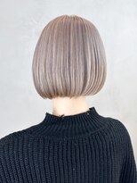 アルバム 銀座(ALBUM GINZA)&nbsp;ボブミディアムショート美髪外ハネボブ_ba504381