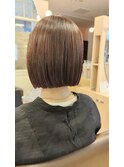 ぱっつんボブ