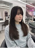 可愛いレイヤーカット/ロングヘア/おすすめフェザーバング