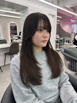 ロンドワン 三宮元町(Lond one) 可愛いレイヤーカット/ロングヘア/おすすめフェザーバング