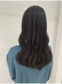 透明感アップうる艶オリーブグレージュヘア♪