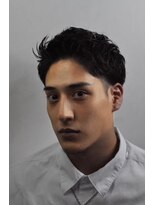 ヒロ銀座 バーバーショップ 札幌本店(HIRO GINZA BARBER SHOP)&nbsp;ツーブロックアップバング