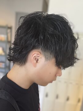 ザコーストバイネオリーブ 辻堂店(The coast by neolive) マレットカットメンズシャドウパーマ刈り上げ辻堂