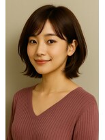 フロート 小阪店(float) 小顔似合わせレイヤーカット/髪質改善ダメージレスカラー