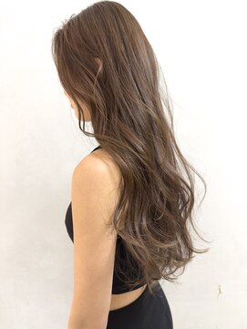 マスカリ(muscali) RyoミルクティーオリーブベージュレイヤーカットULTOWA髪質改善