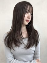 ザックラフィネ(ZACC raffine)&nbsp;レイヤーカット/グレージュ/顔まわりカット/アッシュカラー