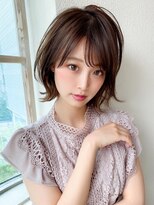 ラルユー 金山(LallYou)&nbsp;20代シースルー前髪で可愛いくびれボブ結べるボブ外ハネボブ