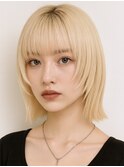 抜きっぱなしブロンドショートレイヤー10代20代30代