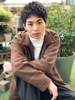 ヴィヴィ(VIVIE)&nbsp;波巻きツイストスパイラルサーフカールツーブロック刈り上げ短髪