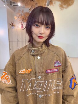 ヴィンスジオ 岐阜駅南(vince gio) 流行りのたっぷりレイヤーハッシュカット