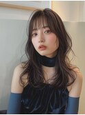 レイヤーカット/顔まわりカット/韓国ヘア/ロングレイヤー