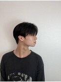 ダウンパーマ　ニュアンスパーマ　センターパート
