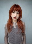 【GEEKS渋谷】ロングレイヤー/ウルフ/顔周りレイヤー/ハイトーン