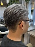 宇都宮メンズカットスパイキーショートツーブロックフェード