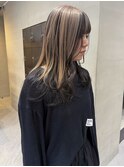 アンブレラカラー/デザインカラー/レイヤー/冬カラー/堀場