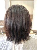 カットハウス はさみの部屋&nbsp;ショートレイヤー/艶カラー/モカグレージュ/質感トリートメント