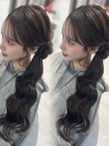 ジューシーティーティー(JUICY tt)&nbsp;お団子サイドポニー