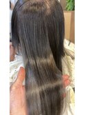ツヤ髪ストレート×髪質改善
