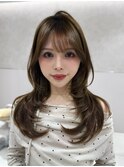 似合わせレイヤー×透明感カラー|大人モテセミロング