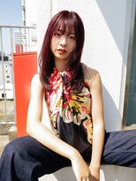 アンドスタイル(&style)&nbsp;【TSUJI】ブリーチなし ダブルカラー 暖色 レッドブラウン