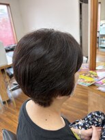 ヘアーズ サエミ スッキリ、さっぱり、ショートカットで梅雨対策♪