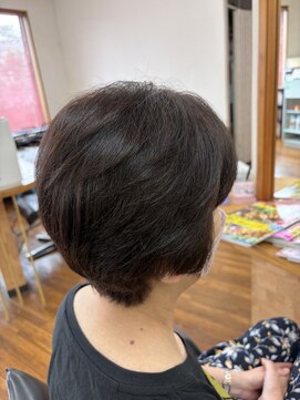 ヘアーズ サエミ スッキリ、さっぱり、ショートカットで梅雨対策♪