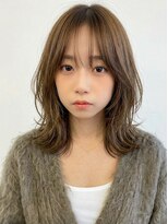 グラムビューティー 足利(gram beauty)&nbsp;20代30代透明感髪質改善カラーシアーベージュくびれ春カラー