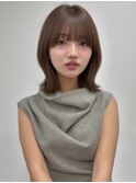 ハイライトバレイヤージュダブルカラーケアブリーチ20代30代