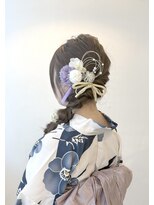 ヘアアンドメイク スタジオ ミムロ(HAIR&MAKE STUDIO MIMURO)&nbsp;浴衣着付け・編み下ろし