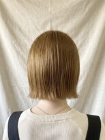 ココカラヘアー ニコ(cococara hair nico)&nbsp;ブリーチなし/髪質改善/トリートメント/ボブ/ベージュ