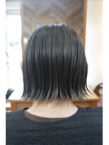 フェルト(FELT)&nbsp;切りっぱなしボブ×グレージュ